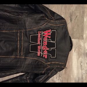 Wenger saddle leather jacket